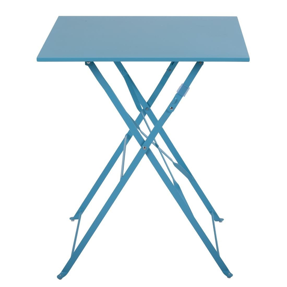 download_16kq-na.jpg Bolero Perth Blauer Gehwegstil Stahltisch Quadratisch 600 mm – Bild 1