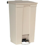 Rubbermaid Step On Pedaleimer beige 87L – Bild 3