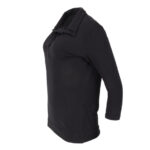 Chef Works Damen T-Shirt mit V-Ausschnitt Schwarz XL – Bild 3