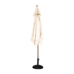 Bolero quadratischer Sonnenschirm creme 2,5m – Bild 2