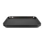 Olympia Kristallon Polypropylen Fast Food Tablett Schwarz Klein 345mm – Bild 3