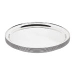 Olympia Serviertablett aus Edelstahl Rund 405mm – Bild 2