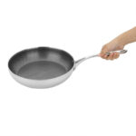 Vogue Tri-Shield Edelstahl Bratpfanne mit Clad-Beschichtung 28cm – Bild 4