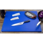 Hygiplas LDPE extra dickes Schneidebrett blau 60x45x2cm – Bild 5