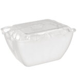 Olympia Kristallon hoher Deckel für 75cl Salatschüsseln – Bild 2