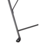 Bolero Perth Schwarze Pflasterstil Stahl-Klappstühle (2 Stück) – Bild 6