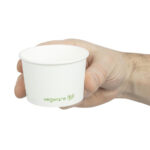 Vegware kompostierbare Schalen für warme Speisen 110ml (1000 Stück) – Bild 5