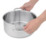 Vogue Edelstahl Kochtopf 4,5L – Bild 4