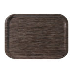 Roltex Melamin Fast-Food-Tablett Wenge 37,5 x 26,5cm