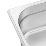 Vogue GN-Behälter Edelstahl 10cm GN1/4 – Bild 6