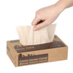 Jantex Green 100% Recycelte Gesichtstücher 100 Blatt (36 Stück) – Bild 6