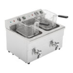 Buffalo Doppel-Induktionsfritteuse 2x 3000W – Bild 6