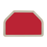 Roltex Trapez GN Serviertablett rot 37,5 x 26,5cm
