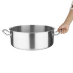 Vogue Edelstahl Kochtopf 13 Liter – Bild 3