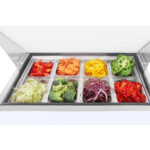Polar U-Serie Premium Einzeltür Mega Top Prep Thekenkühlschrank 154 Liter – Bild 5