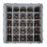 Cambro Gläserspülkorb beige mit 25 Fächern max Glashöhe 25,7cm – Bild 4