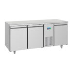 Polar U-Serie Energieeffizienter 3-Türiger Kühltheken-Gefrierschrank 474Ltr