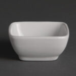 Olympia Whiteware quadratische Amuseschälchen 6cm (12 Stück) – Bild 3
