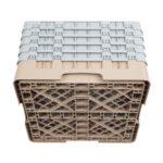Cambro Gläserspülkorb beige mit 25 Fächern max Glashöhe 25,7cm – Bild 5