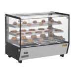 Buffalo quadratischer Arbeitsplatten-Heißanzeige-Merchandiser 160 Liter