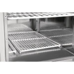 Polar Serie G Thekenkühltisch mit Marmorarbeitsfläche 3-türig 368Ltr – Bild 7