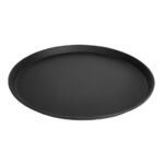 Cambro Camtread rundes rutschfestes Fiberglas Tablett schwarz 40,5cm – Bild 2