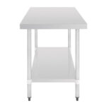 Vogue Arbeitstisch mit Regalboden 150 x 70cm – Bild 7