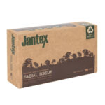 Jantex Green 100% Recycelte Gesichtstücher 100 Blatt (36 Stück) – Bild 3