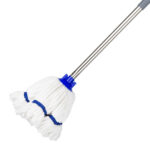 Jantex Mikrofaser-Wischkopf Blau Streifen 150g – Bild 5