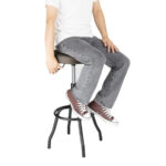 Bolero Brooklyn PU Hoch Barhocker - Mokka – Bild 3