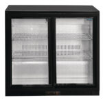 Polar Serie G Barkühlschrank mit 2 Schiebetüren 198L – Bild 4