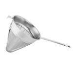 Vogue Spitzsieb mit Edelstahl-Gaze 20cm – Bild 5