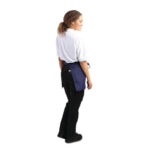 Whites kurze Bistroschürze marineblau – Bild 5