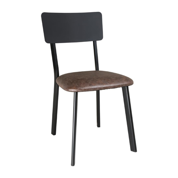 download_33y8-n4.jpg Bolero Vintage Stuhl Mokka (4 Stück) – Bild 1