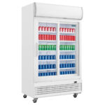 Polar G-Serie Display-Kühlung mit zwei Türen und Schiebetüren des Leuchtkastens 950L – Bild 2
