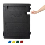 Cambro isolierter Frontlader Lebensmitteltransportbehälter 126L mit 9 Schienen – Bild 6
