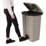 Jantex Küchenpedaleimer beige 87L – Bild 5