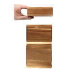 Olympia Acacia Erhöhungsblöcke 50/100/150(H)mm (3 Stück) – Bild 5