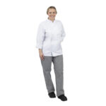Whites Unisex Kochhose Vegas schwarz-weiß kleinkariert L – Bild 2