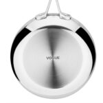 Vogue Dreiwandige Bratpfanne St/St - 200 mm – Bild 3