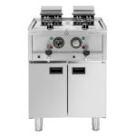 Buffalo 600 Serie freistehende Doppelbehälter-Elektrofritteuse 2x 8Ltr – Bild 2