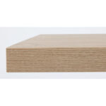 Bolero quadratsche Tischplatte Antik naturell 70cm – Bild 4
