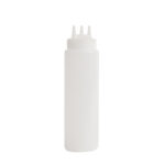 Vogue klare Quetschflasche mit 3 Düsen 24oz