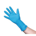 Jantex Haushaltshandschuhe blau L – Bild 6