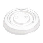 Fiesta Becherdeckel aus recycelbarem PET-Bagasse, transparent (1000 Stück) – Bild 5