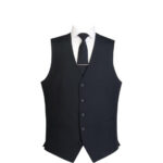 Herrenweste schwarz XS – Bild 2