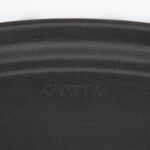 Cambro Camtread Großes Fiberglas-Ovaltablett mit rutschfester Oberfläche Schwarz 600mm – Bild 9