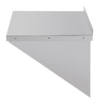 Vogue Wandregal Edelstahl 56x46cm – Bild 4
