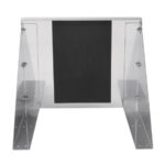 Vogue Mikrowellenregal Edelstahl 56x56cm – Bild 3