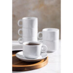 Olympia Athena stapelbare Kaffeetassen 20cl (24 Stück) – Bild 7